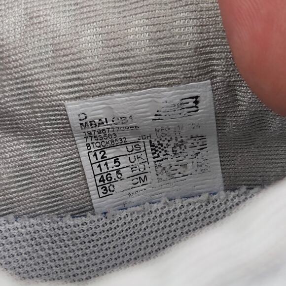 New Balance Mens 12D Fresh Foam x Balos v1 Grey Matter Mineral Road Running Shoe - Picture 12 of 13